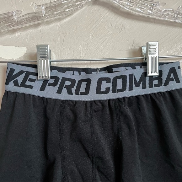 Nike Pro Combat Compression Dri Fit Boys Shorts - Picture 3 of 6